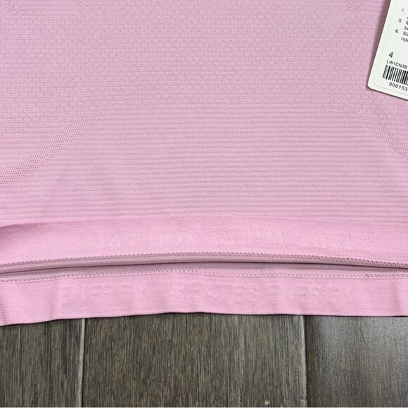 Lululemon NWT Swiftly Tech Racerback Tank Top 2.0 *Race Length Vitapink - Picture 7 of 7